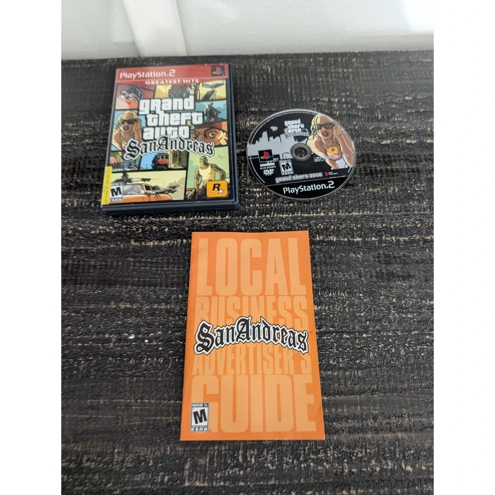Rockstar Games Grand Theft Auto: San Andreas (Sony PlayStation 3, 2015)